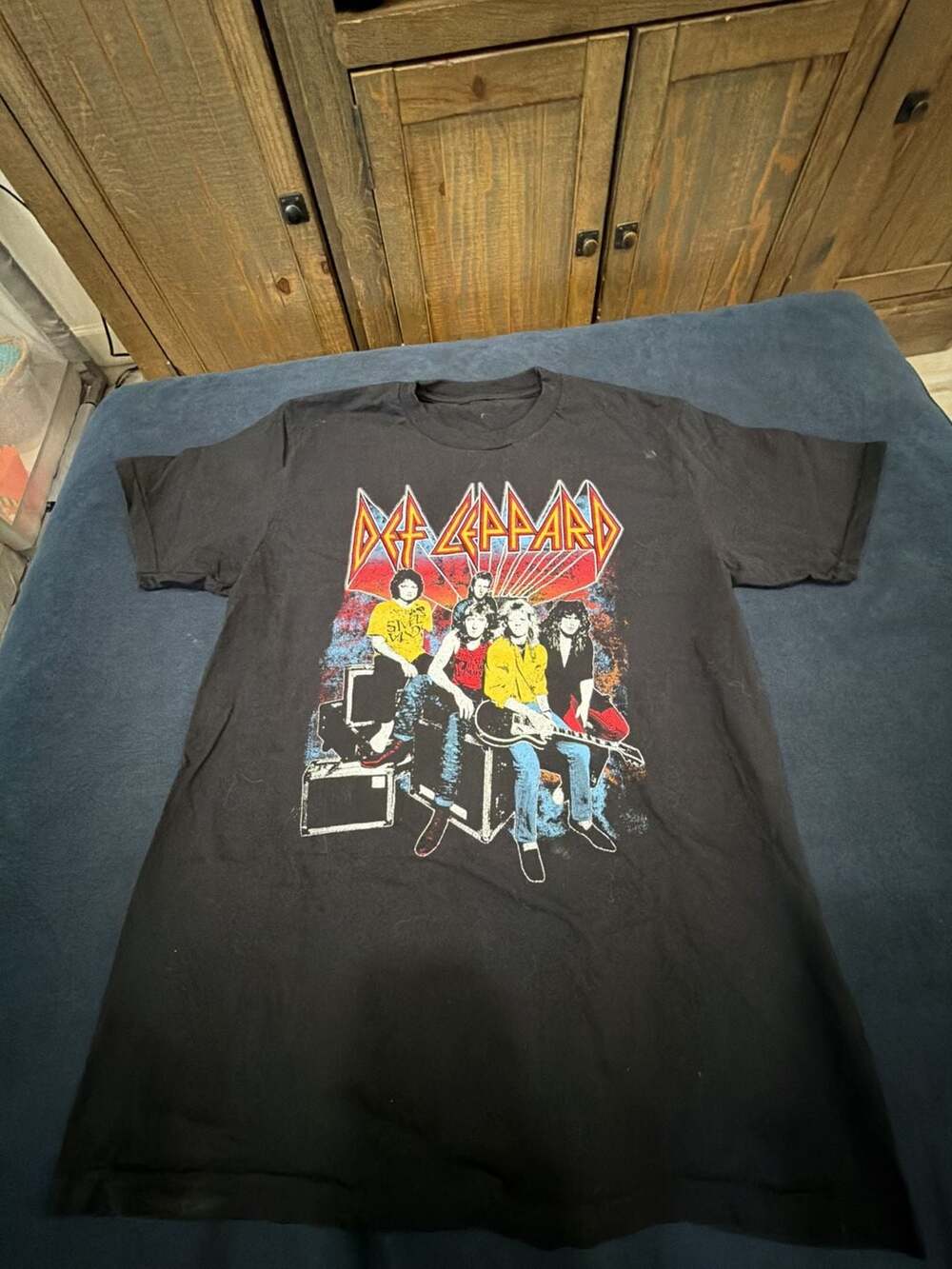 Def Leppard Band Member Graphic T-Shirt